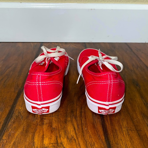 RED VANS - Picture 3 of 4